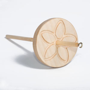 Economy Drop Spindle - Flower